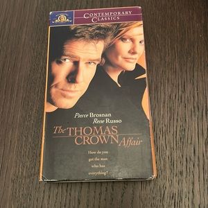 The Thomas Crown Affair VHS
